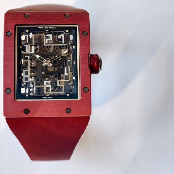 RM016 alternative watch on wrist – rectangular luxury homage