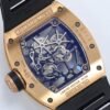rm035 americas toro super clone back case showing RMUL1 movement