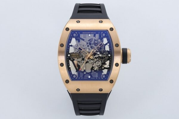 americas toro rm035 super clone rafael nadal titanium watch front view