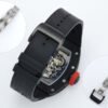 high-density fkm fluoroelastomer strap, grade 5 titanium folding clasp