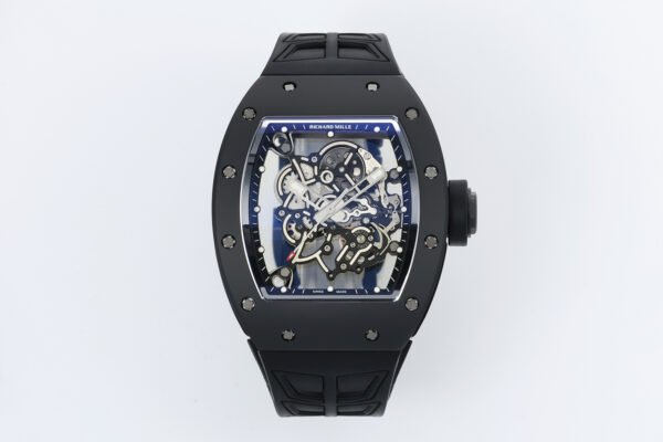 richard mille rm055 zf v3 version, black ceramic barba watson limited edition