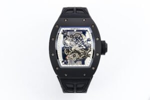 richard mille rm055 zf v3 version, black ceramic barba watson limited edition