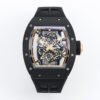 richard mille rm055 zf v3 version, black ceramic barba watson limited edition