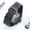 high-density fkm fluoroelastomer strap, grade 5 titanium folding clasp