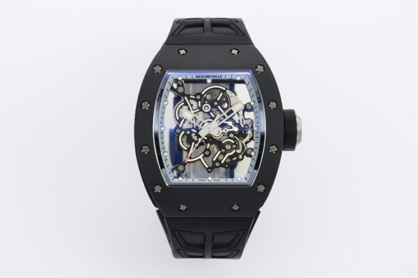 richard mille rm055 zf v3 version, black ceramic barba watson limited edition