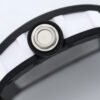 titanium and rubber o-ring double security crown