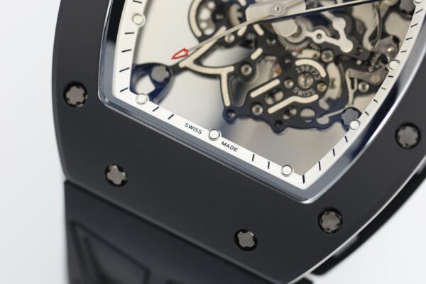 v3 version features the new caliber rmul2 all-in-one manual winding movement.