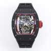 richard mille rm055 zf v3 version, black ceramic barba watson limited edition