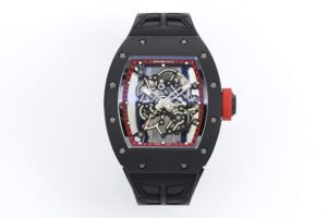 richard mille rm055 zf v3 version, black ceramic barba watson limited edition