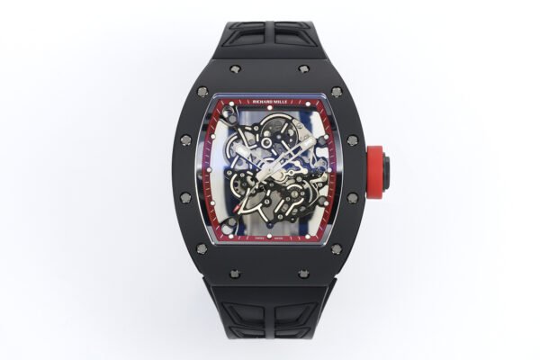 richard mille rm055 zf v3 version, black ceramic barba watson limited edition