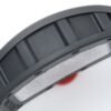 black ceramic, wear-resistant, lightweight, and heat-resistant.