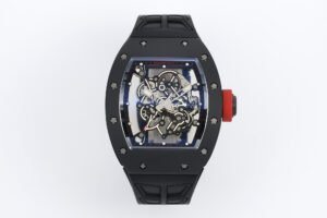 richard mille rm055 zf v3 version, black ceramic barba watson limited edition