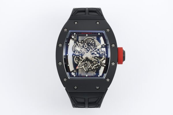 richard mille rm055 zf v3 version, black ceramic barba watson limited edition
