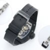 high-density fkm fluoroelastomer strap, grade 5 titanium folding clasp
