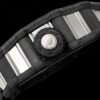 perfect combination of carbon TPT and titanium in the rm21-01 watch case