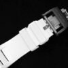 soft fluoroelastomer strap, richard mille titanium buckle