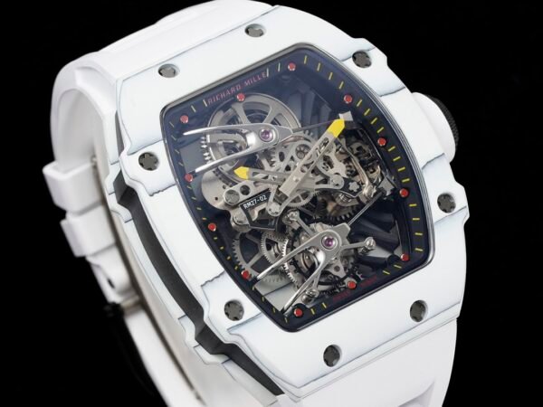 luxury rm27-02 super clone carbon tpt tourbillon watch
