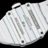 detailed image of the back of the carbon TPT case with 4 titanium Torx screws.