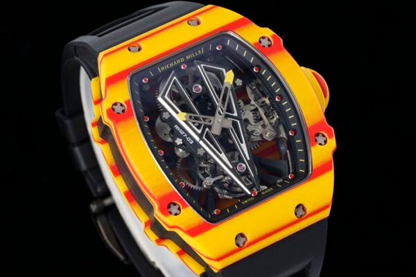 luxury rm27-03 super clone quartz tpt tourbillon watch