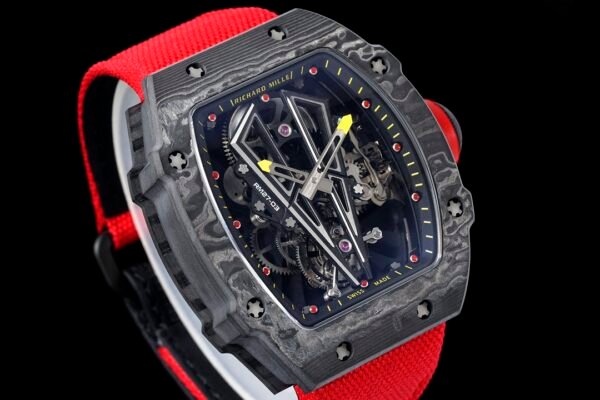 luxury rm27-03 super clone quartz tpt tourbillon watch
