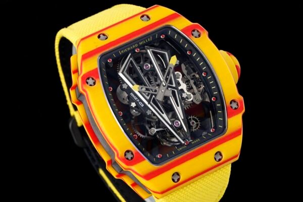 luxury rm27-03 super clone quartz tpt tourbillon watch