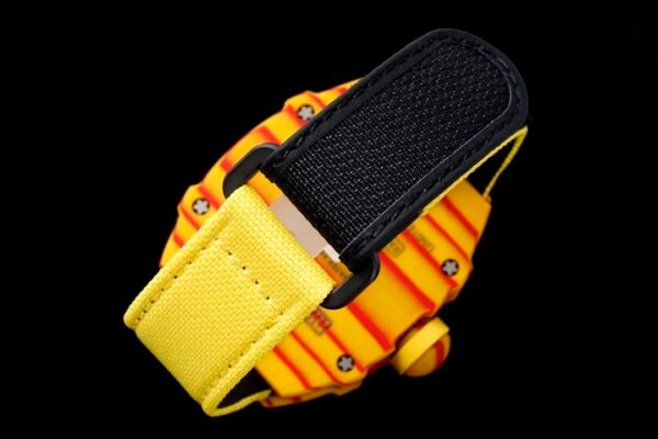 ultra-lightweight fabric strap, richard mille titanium buckle