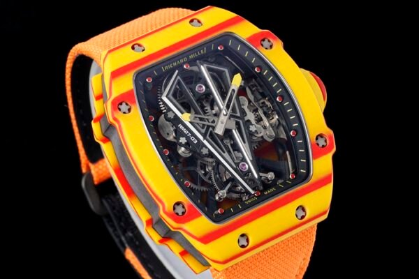 luxury rm27-03 super clone quartz tpt tourbillon watch