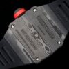 detailed image of the back of the quartz TPT case with 4 titanium Torx screws.