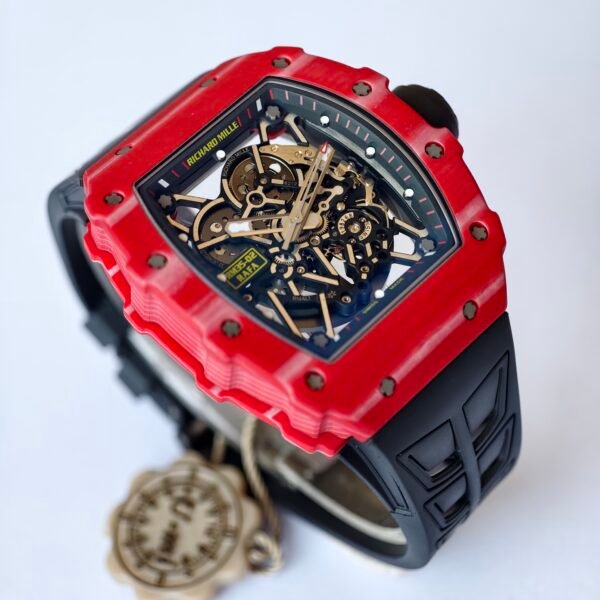 rm35-02 rafa skeleton carbon fiber replica angled view
