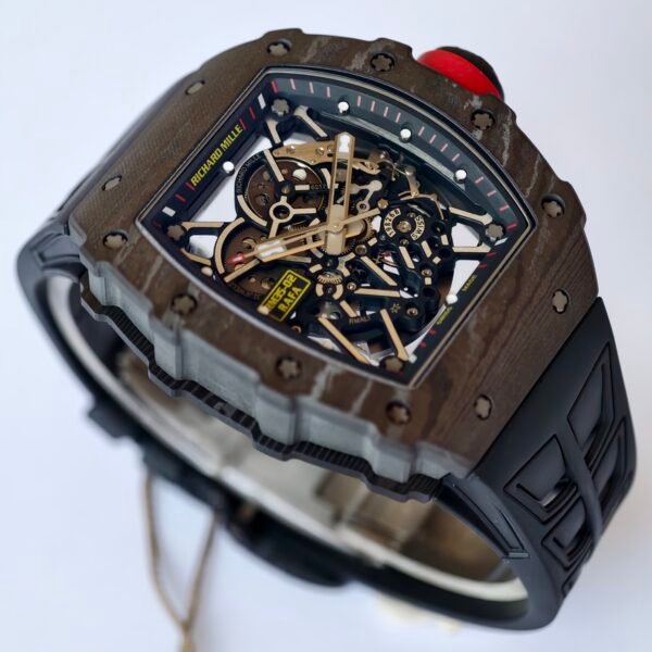 rm35-02 rafa skeleton carbon fiber replica angled view