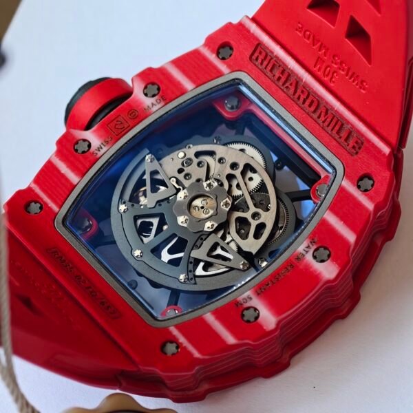 rm35-02 rafa super clone back case showing rmal1 movement
