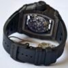 high-density fkm fluoroelastomer strap, grade 5 titanium folding clasp