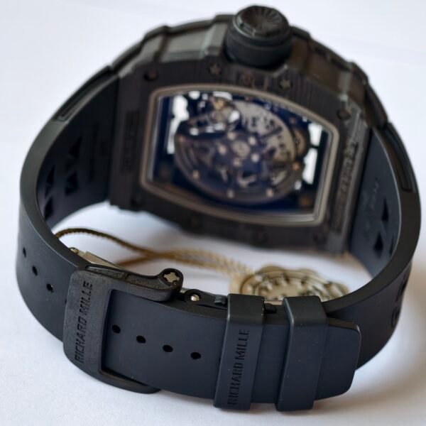 high-density fkm fluoroelastomer strap, grade 5 titanium folding clasp