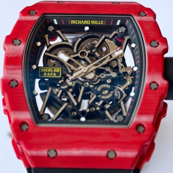 rm35-02 rafa skeleton carbon fiber super clone angled view