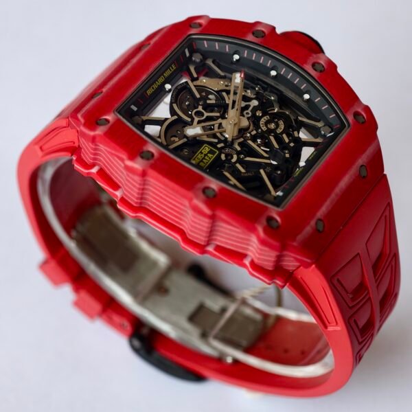 rm35-02 rafa skeleton carbon fiber replica angled view