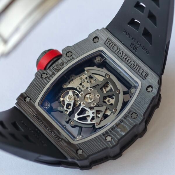 rm35-02 rafa super clone back case showing rmal1 movement