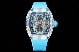 luxury unconventional rm35-02 tourbillon full sapphire crystal watch