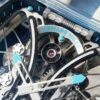 sapphire crystal case, cable-suspended movement, and clearly visible mainspring barrel.
