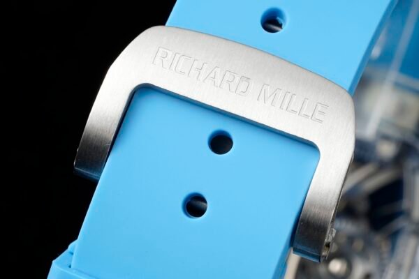 premium translucent aerospace rubber strap with deployment buckle