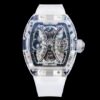 luxury unconventional rm35-02 tourbillon full sapphire crystal watch