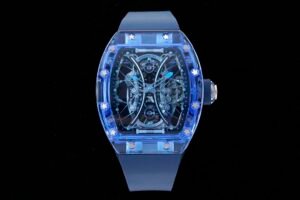 luxury unconventional rm35-02 tourbillon full sapphire crystal watch
