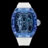 luxury unconventional rm35-02 tourbillon full sapphire crystal watch