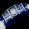 titanium and rubber o-ring double security crown