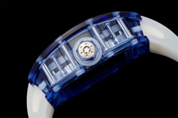 titanium and rubber o-ring double security crown