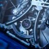 sapphire crystal case, cable-suspension, tourbillon movement
