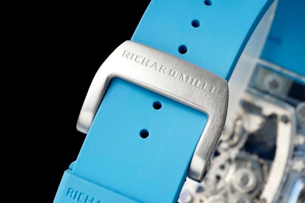 translucent soft rubber strap with titanium deployment buckle translucent soft rubber strap with titanium deployment buckle