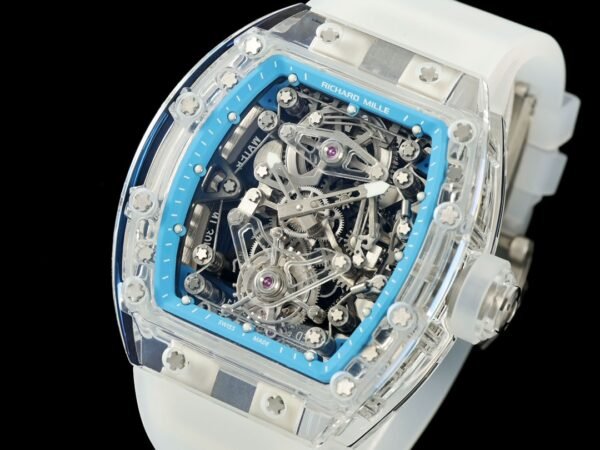 Skeletonized Dial with 3D Depth Layout and Luminous Accents Skeletonized Dial with 3D Depth Layout and Luminous Accents