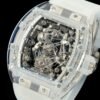 Skeletonized Dial with 3D Depth Layout and Luminous Accents Skeletonized Dial with 3D Depth Layout and Luminous Accents