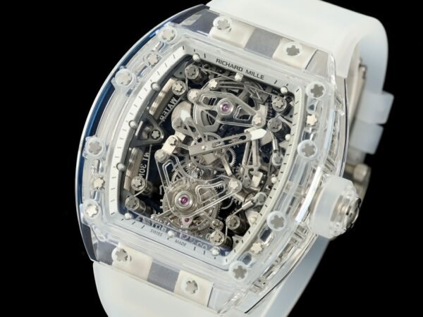 Skeletonized Dial with 3D Depth Layout and Luminous Accents Skeletonized Dial with 3D Depth Layout and Luminous Accents