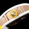 crown styled with a custom molded 3D smiley emblem / o-ring double seal